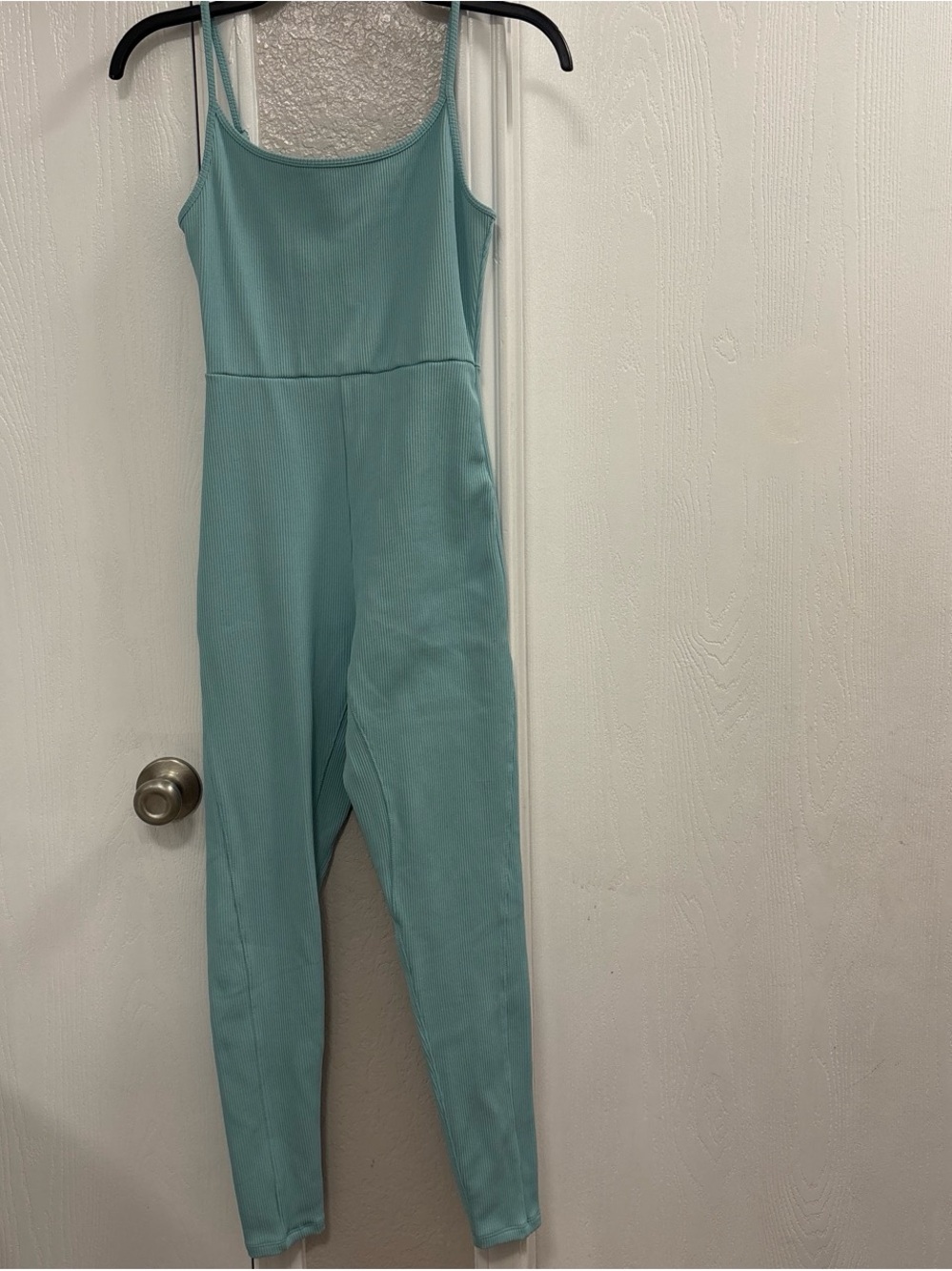 wild fable Mint Green Ribbed Tank Jumpsuit